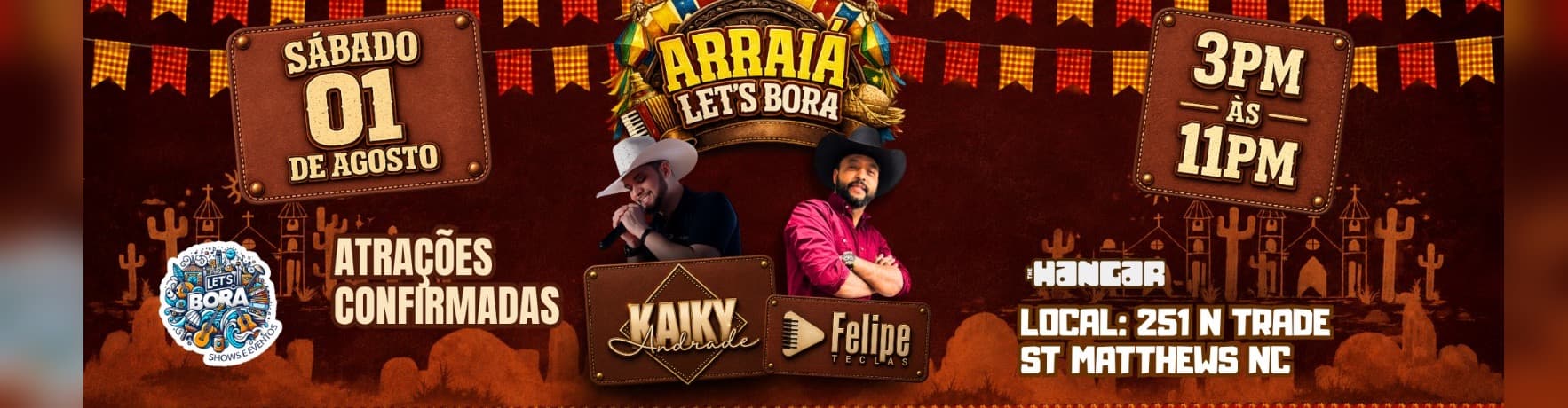 Arraiá Let's Bora