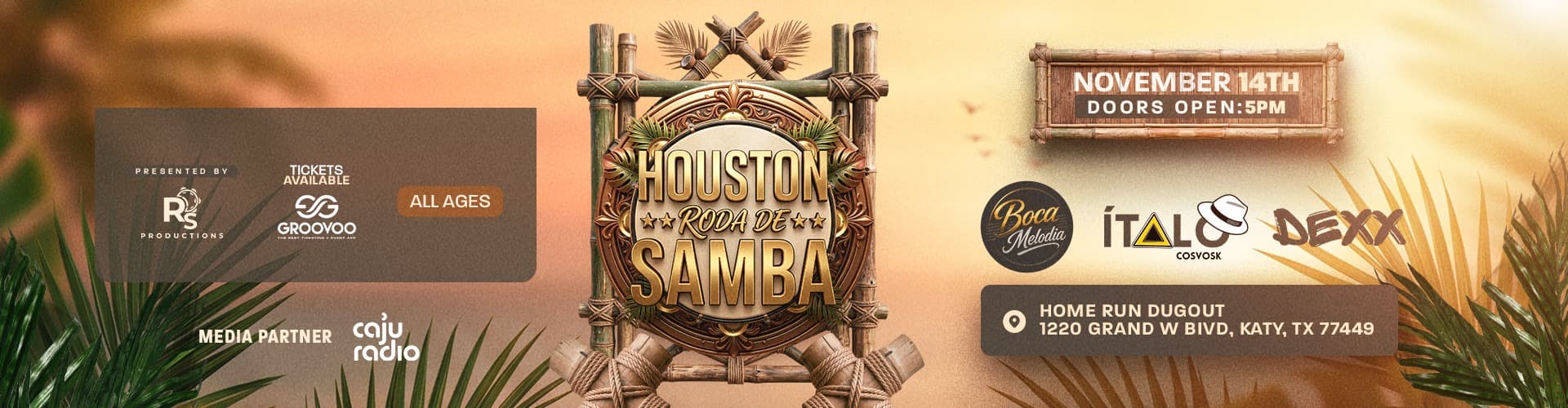 HOUSTON RODA DE SAMBA