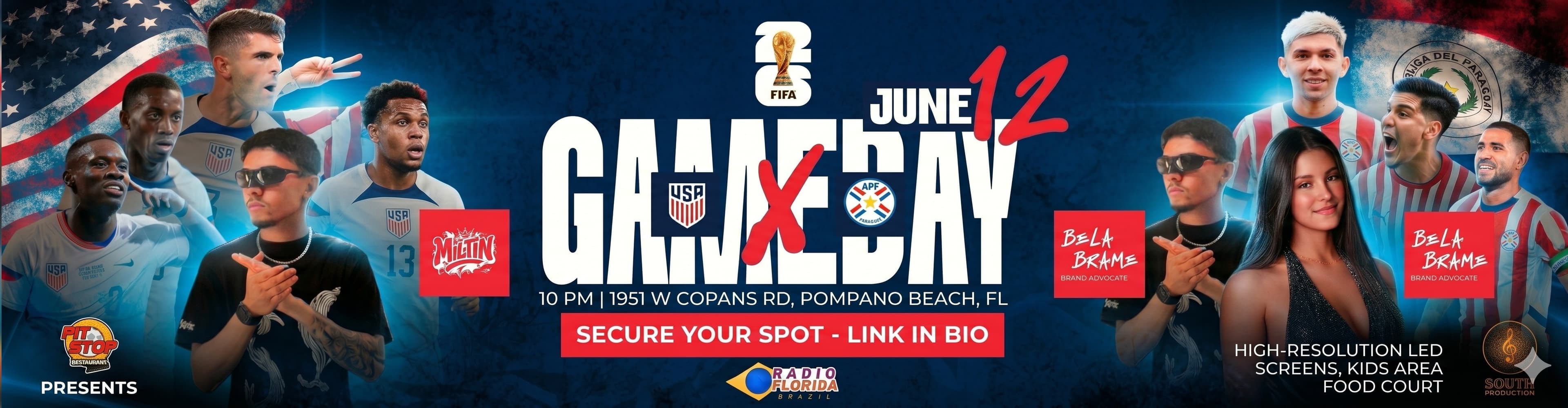 GAME DAY EXPERIENCE — USA DEBUT