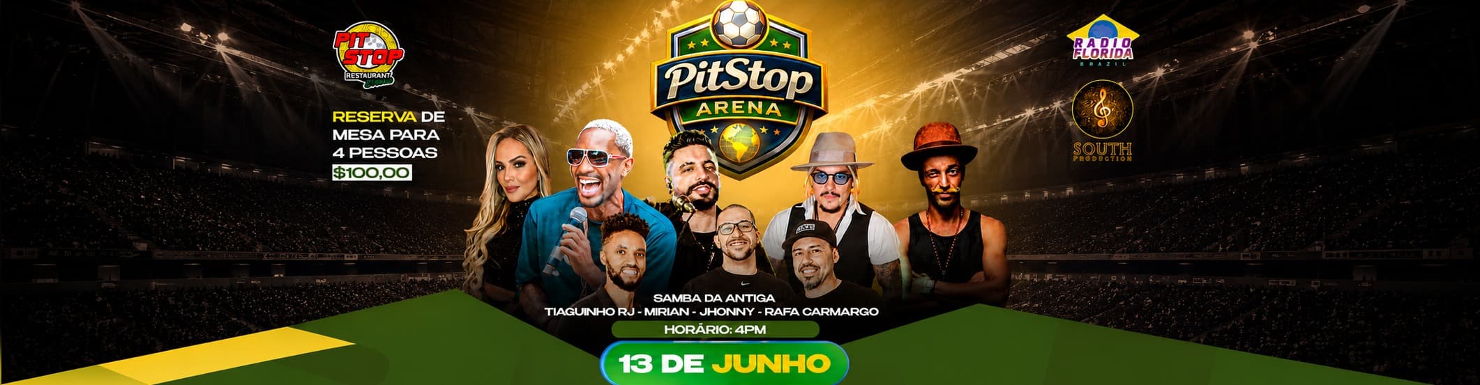 PitStop Arena – 13 de Junho