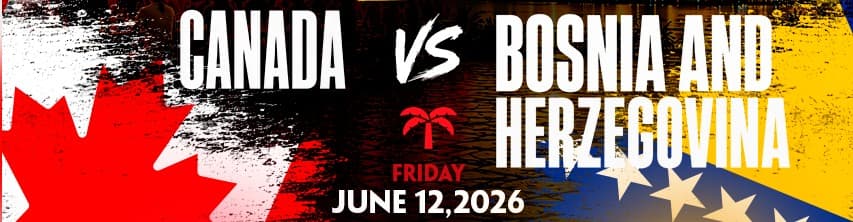 Canada vs Bosnia & Herzegovina • Summer of Soccer Watch Party at La Tropical Miami