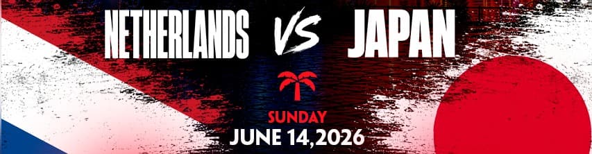 Netherlands vs Japan • Summer of Soccer Watch Party at La Tropical Miami