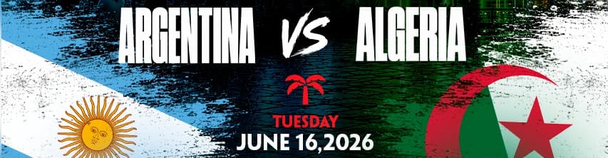 Argentina vs Algeria • Summer of Soccer Watch Party at La Tropical Miami