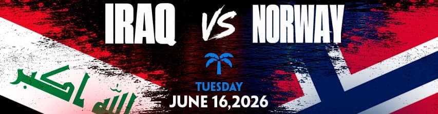 Iraq vs Norway • Summer of Soccer Watch Party at La Tropical Miami