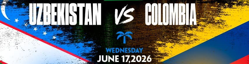 Uzbekistan vs Colombia • Summer of Soccer Watch Party at La Tropical Miami