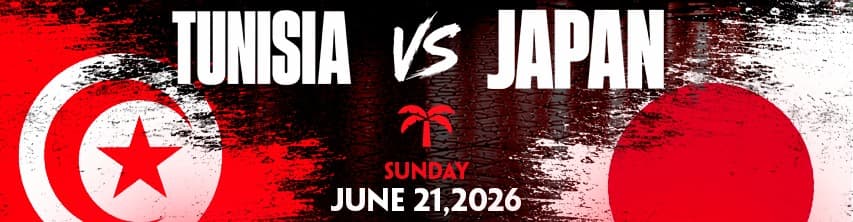 Tunisia vs Japan • Summer of Soccer Watch Party at La Tropical Miami