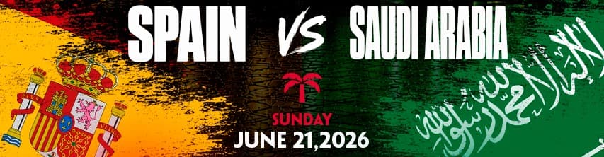 Spain vs Saudi Arabia • Summer of Soccer Watch Party at La Tropical Miami