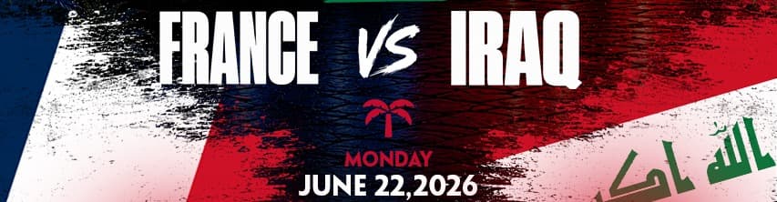 France vs Iraq • Summer of Soccer Watch Party at La Tropical Miami