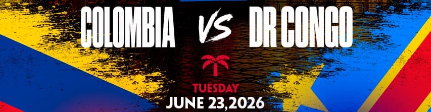 Colombia vs DR Congo • Summer of Soccer Watch Party at La Tropical Miami