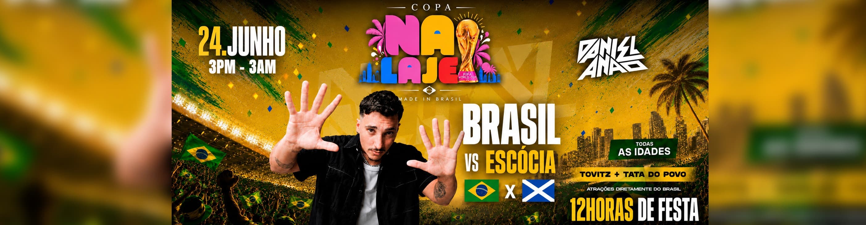 Copa na Laje - 24 de junho