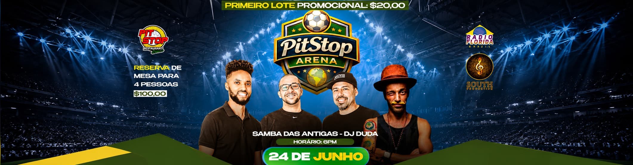 PitStop Arena – 24 de Junho